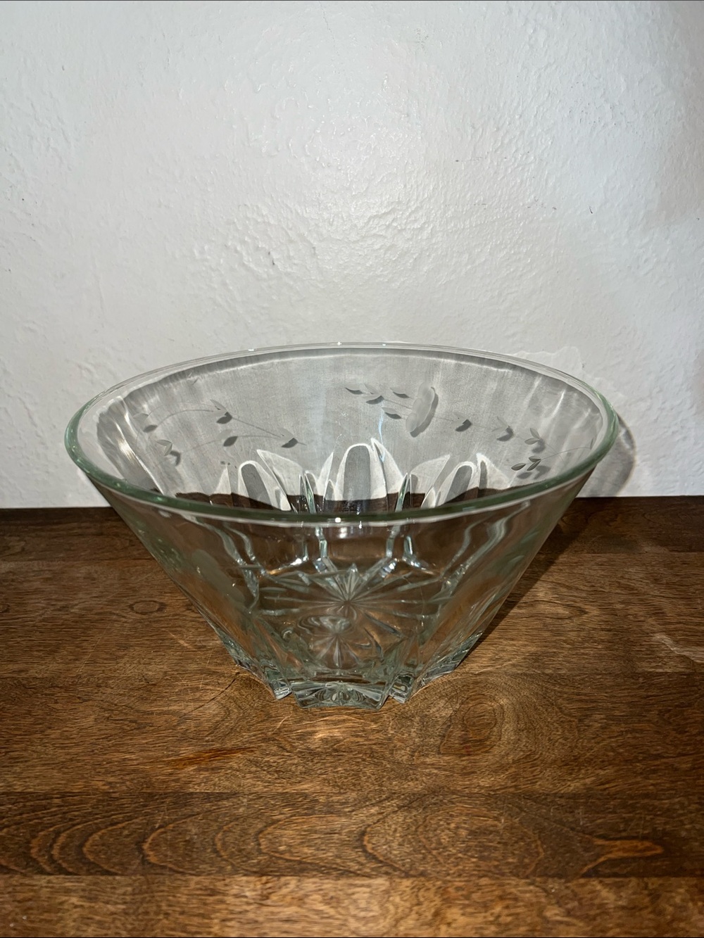 Princess House Crystal Heritage serving bowl